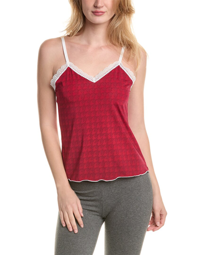 Shop Honeydew Intimates Aiden Micro & Lace Cami In Red