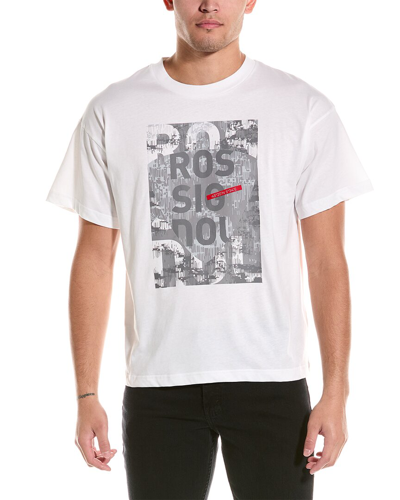 Shop Rossignol Rossi Comfy Print T-shirt In White