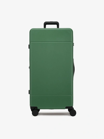 Shop Calpak Hue Trunk Luggage In Emerald | 30"