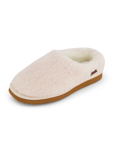 Shop Emu Ridge Aria Womens Shearling Cozy Slide Slippers In White