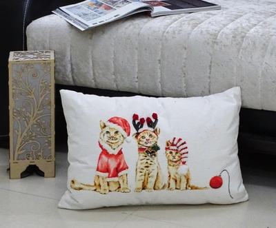 Vibhsa Christmas Throw Pillow