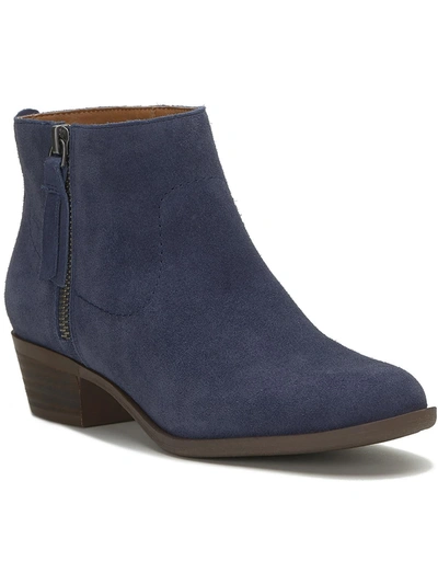 Lucky Brand Blandre Ankle Boot In Blue