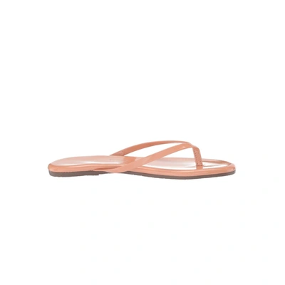 Shop Tkees Foundations Gloss Sandal In Nude Beach In Multi