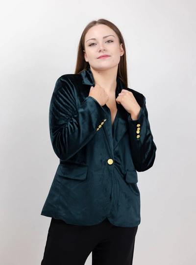 Shop Bereal Cyra Jacket In Green