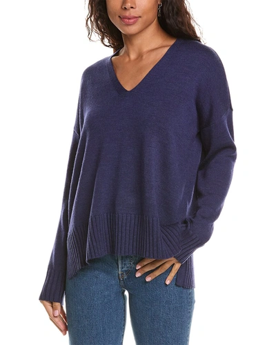 Shop Eileen Fisher Boxy Top In Blue