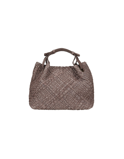 Shop Plinio Visonà Designer Handbags Esmeralda - Top Handle Bag In Rose