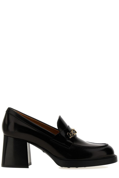 Shop Tod's Gomma T In Black