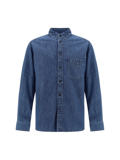 Shop Isabel Marant Buttoned Long In Blue