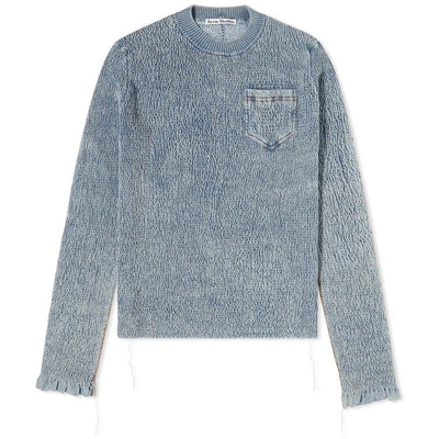 Shop Acne Studios Sweater Clothing In Aal Denim Blue