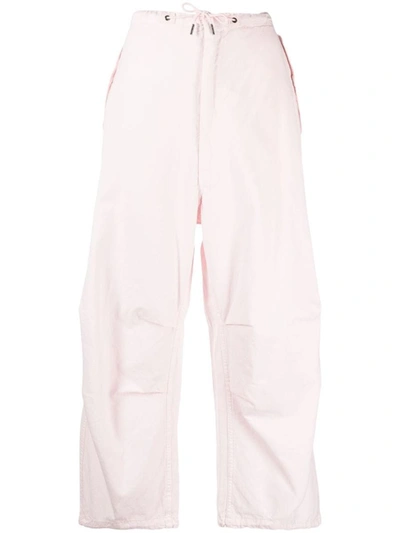 Darkpark Trousers Pink In Pink & Purple