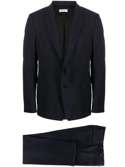 Shop Dries Van Noten 00750-kayne 7062 M.w.suit Clothing In Blue