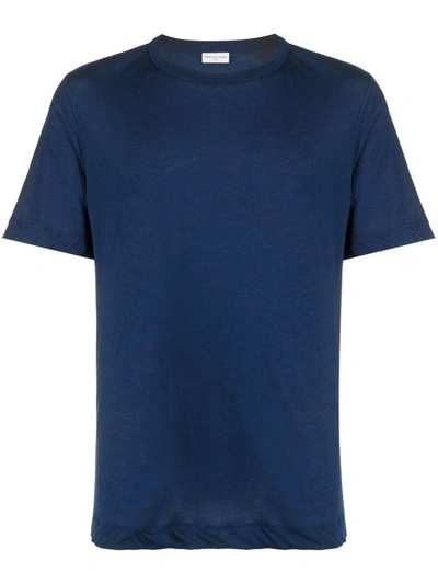 Shop Dries Van Noten 02800-habba 7616 M.k.t-shirt Clothing In Blue