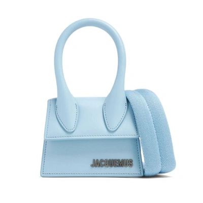 Shop Jacquemus Bum Bags In Blue