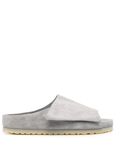 Shop Fear Of God Los Feliz Suede Leather  Shoes In Cement