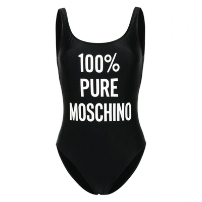 Shop Moschino Beachwears In Black