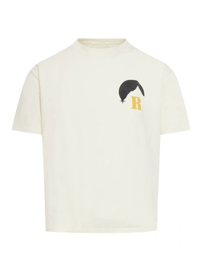 Shop Rhude T-shirts In White