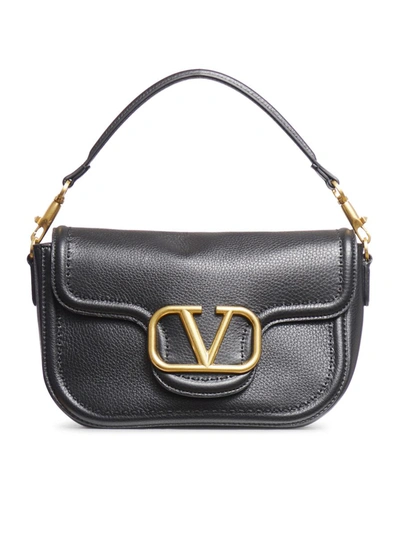 Shop Valentino Garavani One Shoulder Bag In Black