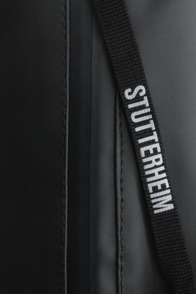 Stutterheim Container Large Wash Bag In Black
