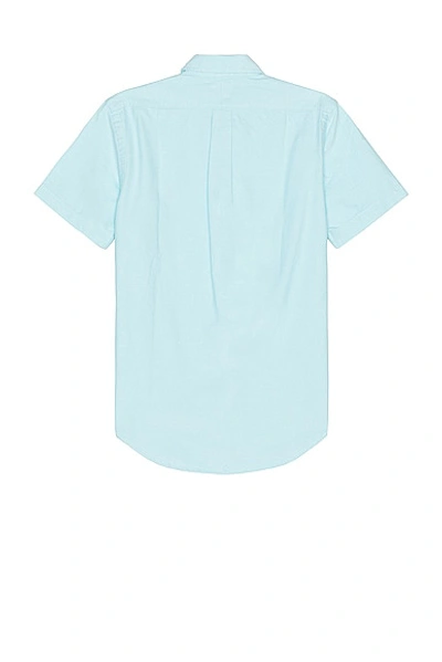 Shop Polo Ralph Lauren Oxford Sport Shirt In Agean Blue