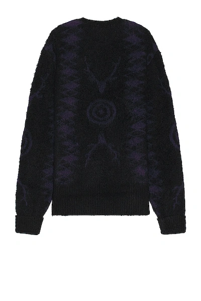 Shop South2 West8 Loose Fit Sweater In Black