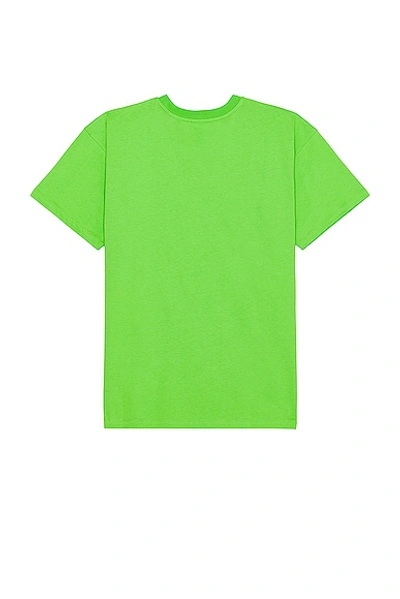 Shop Sky High Farm Workwear Unisex Logo Label T-shirt Knit In Green