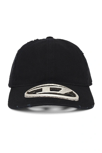 Shop Diesel Beast Hat In Deep Black