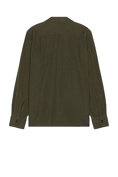 Shop South2 West8 6 Pocket Classic Shirt In Olive