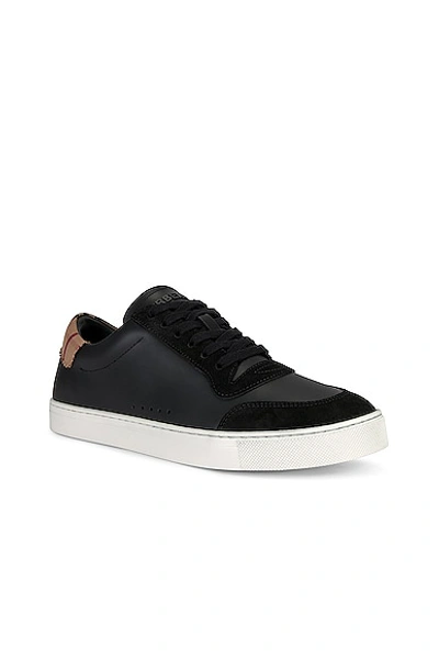 Shop Burberry Sneaker In Black
