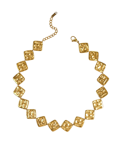 Heymaeve Stainless Steel 18k Gold Plated Classic Necklace In Gold