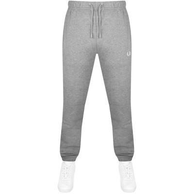 Shop Fred Perry Loopback Jogging Bottoms Grey