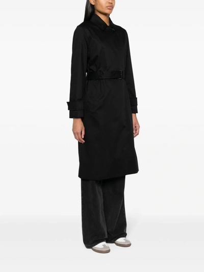 Shop Calvin Klein Coats In Black