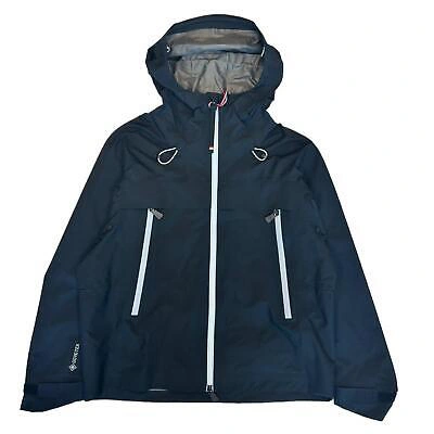 Pre-owned Moncler Grenoble Maules Daynamic Gore Tex Hooded Jacket 0 Uk8 Rrp980 In Black
