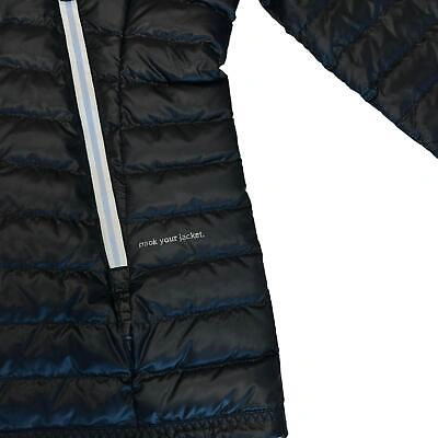 Pre-owned Moncler Grenoble Pontaix Daynamic Quilted Jacket Black Size 0 Uk8 Rrp1450