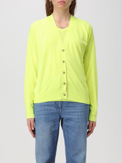 Shop Lisa Yang Cardigan  Woman Color Green