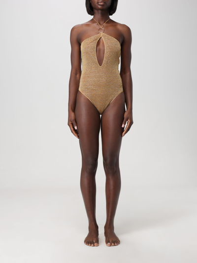 Shop Oseree Swimsuit Oséree Woman Color Brown