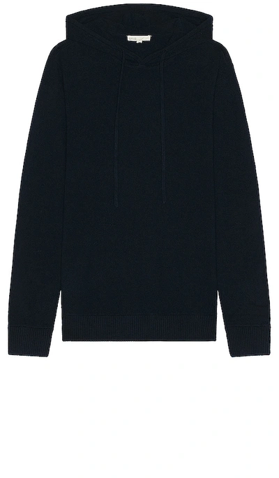Shop Onia Cashmere Hoodie In Deep Navy