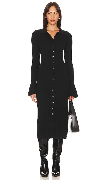 Shop Paige Sundara Dress In Black