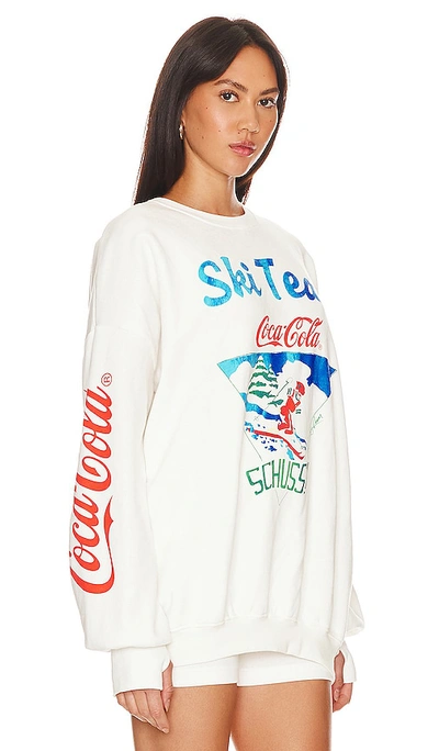 Shop The Laundry Room Coca Cola Ski Team Jumper In White