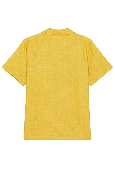 Shop Renowned Tough Love Button Up Shirt In Yellow