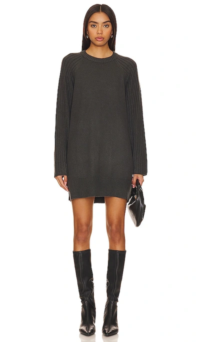 Sanctuary City Girl Long Sleeve Sweater Dress In Mineral