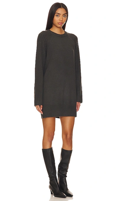 Sanctuary City Girl Long Sleeve Sweater Dress In Mineral