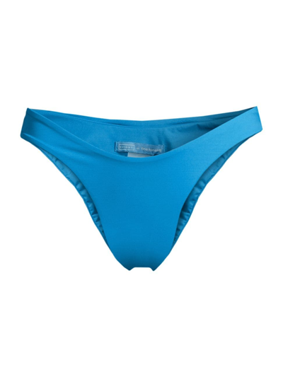 Shop Haight Women's Leila Cheeky Bikini Bottoms In Rio Blue