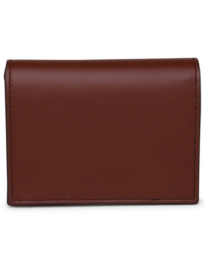 Shop Etro Brown Leather Wallet