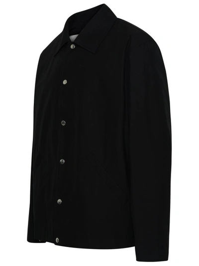Shop Jil Sander Black Cotton Jacket