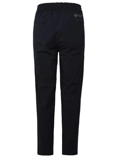 Shop Moncler Black Polyamide Blend Trousers