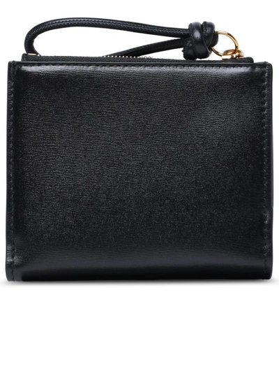 Shop Jil Sander Black Calf Leather Wallet