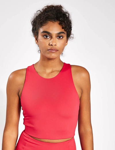 Shop Girlfriend Collective Dylan Bra In Red