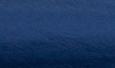 Shop Melloday Belted Linen Blend Maxi Shirtdress In Navy
