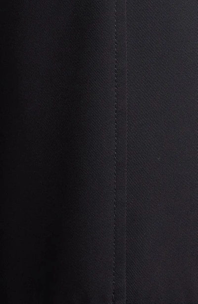 Shop Jil Sander Zip Detail Cropped Pants In Black