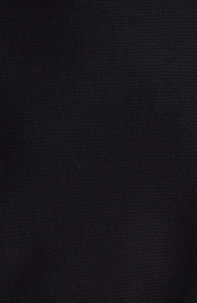 Shop Allsaints Ridley Cowl Neck Wool & Cashmere Crop Sweater In Black